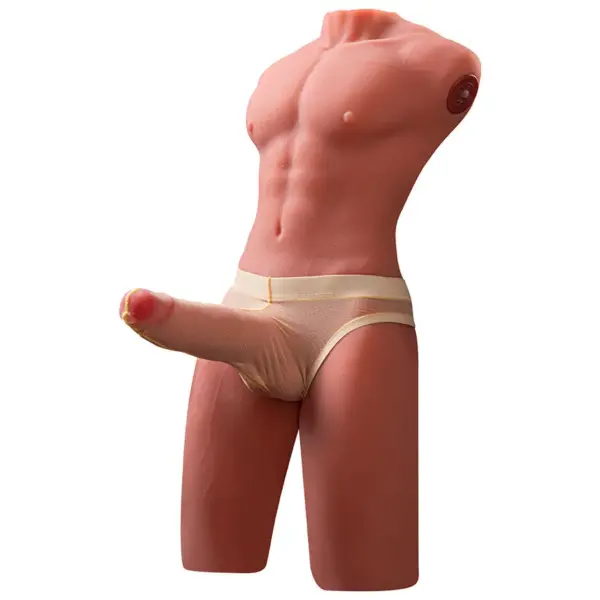 XISE - Jason Half Body Torsos Realístico Masculino con Thrusting y Vibración 55 cm - Imagen 3