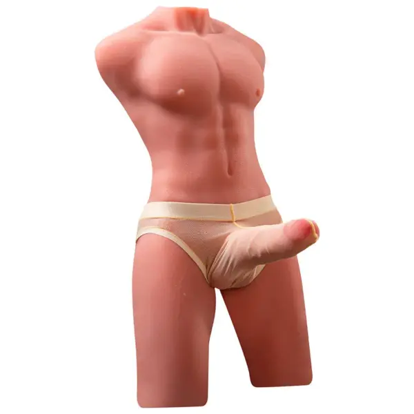 XISE - Jason Half Body Torsos Realístico Masculino con Thrusting y Vibración 55 cm - Imagen 8