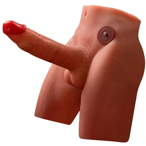 XISE - Jason Masturbador Dildo Realístico con Thrusting y Vibración 17 cm - Imagen 6