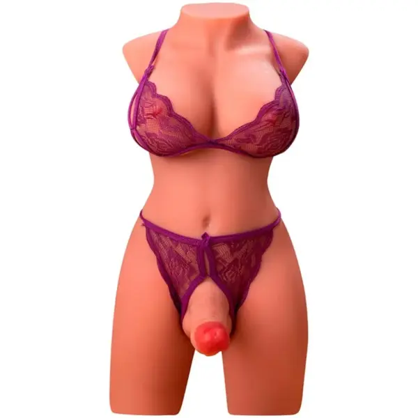 XISE - Miah Lady Boy Torso Femenino con Dildo y Vibración Avanzada - Imagen 3