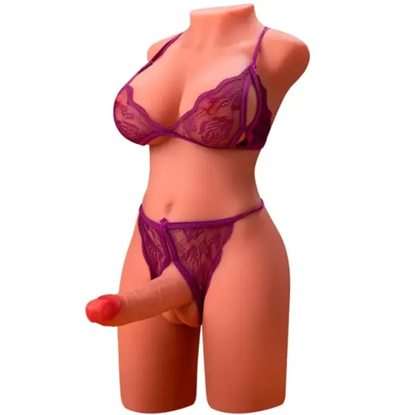 XISE - Miah Lady Boy Torso Femenino con Dildo y Vibración Avanzada - Imagen 4