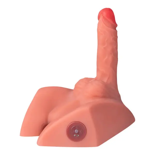 XISE - Masturbador Dildo y Ano Realista con Thrusting 15 cm - Imagen 2