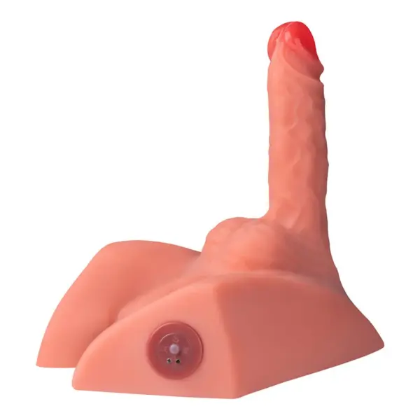 XISE - Masturbador Dildo y Ano Realista con Thrusting 15 cm - Imagen 3