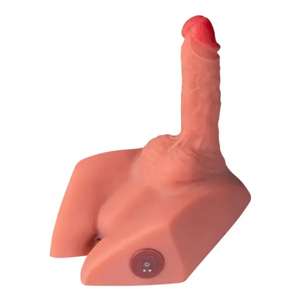 XISE - Masturbador Dildo y Ano Realista con Thrusting 15 cm - Imagen 4
