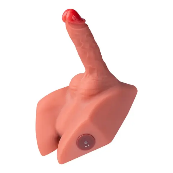 XISE - Masturbador Dildo y Ano Realista con Thrusting 15 cm - Imagen 5