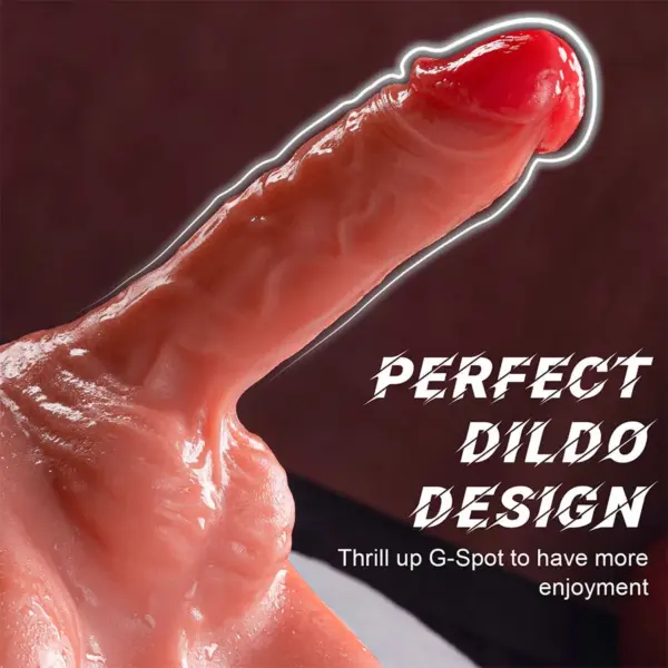 XISE - Masturbador Dildo y Ano Realista con Thrusting 15 cm - Imagen 8