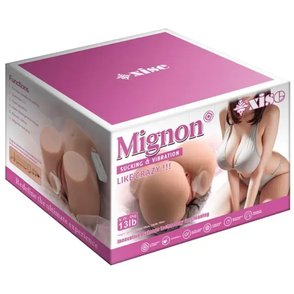 XISE - Mignon Sucking Masturbador Vagina Realístico con Vibración y Control Remoto - Imagen 8