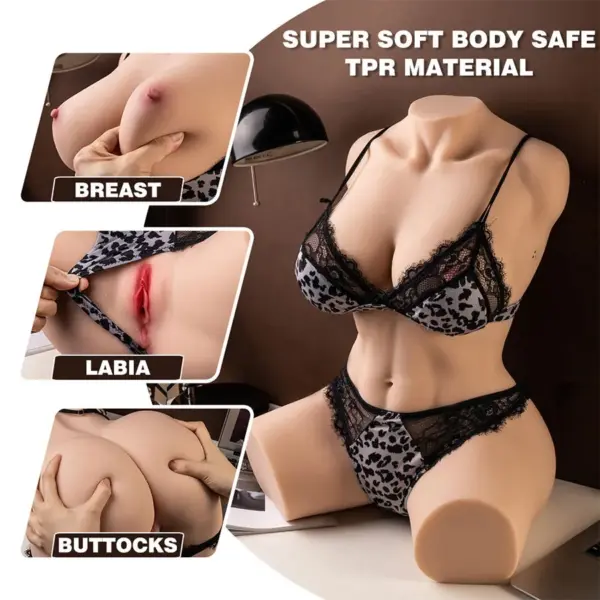 XISE - Muriel Torso Realístico Femenino con Thrusting 55 cm - Imagen 7