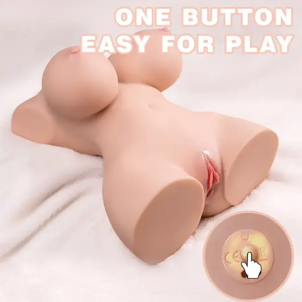 XISE - Torso Realístico Femenino con Vibración y Thrusting 40 cm - Imagen 10