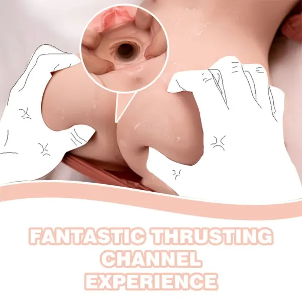 XISE - Torso Realístico Femenino con Vibración y Thrusting 40 cm - Imagen 13