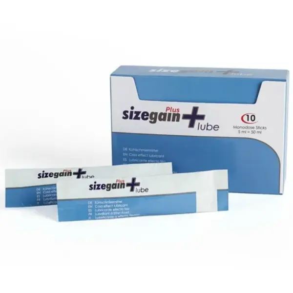 Sizegain Plus Lube - Lubricante Efecto Frío para Maximizar el Placer - Imagen 2
