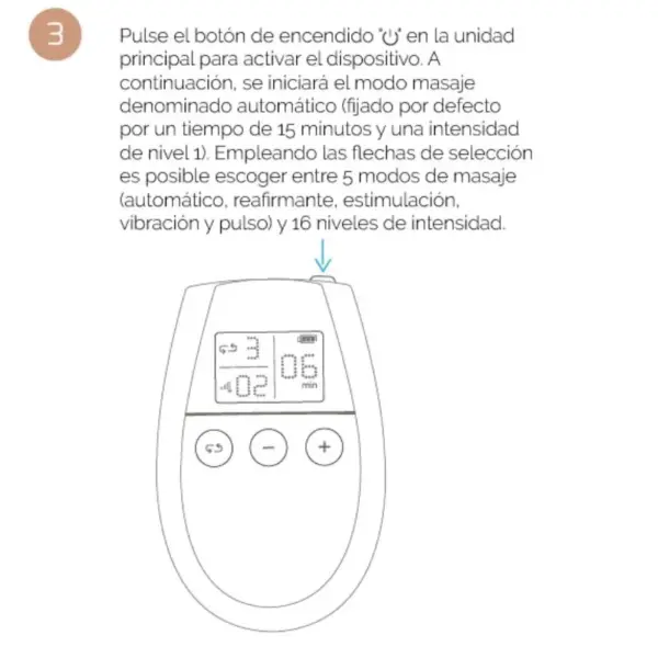 500 COSMETICS - U Tonic Electroestimulación para Tonificación y Reafirmación Muscular - Imagen 3