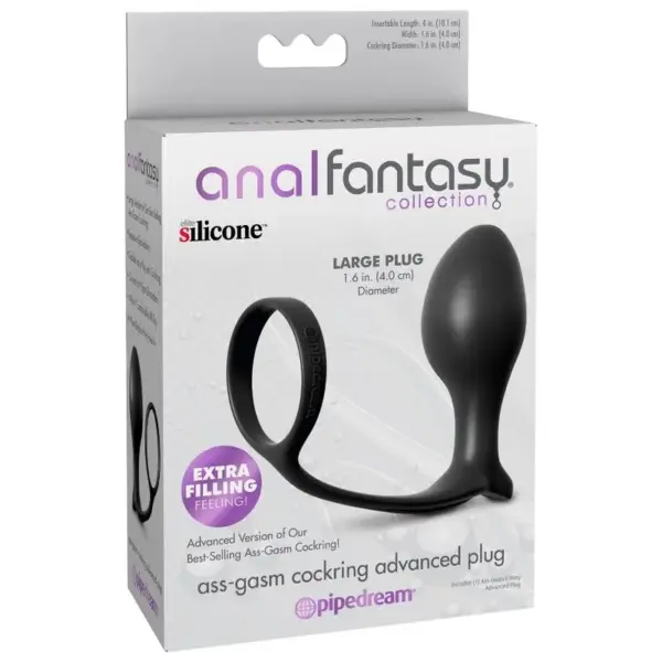 Anal Fantasy - Colección Ass-Gasm Anillo Advanced con Plug Anal - Imagen 5