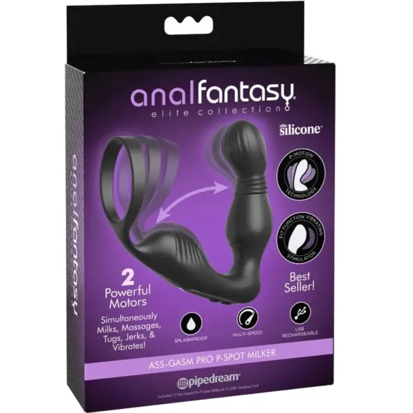 Anal Fantasy Elite Collection - Masajeador prostático vibrador recargable - Imagen 4