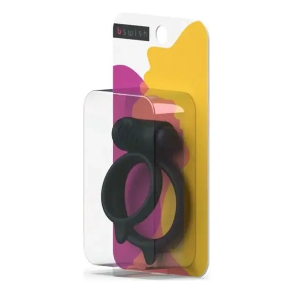 B SWISH - Anillo para el Pene Bcharmed Basic Plus Negro - Imagen 4