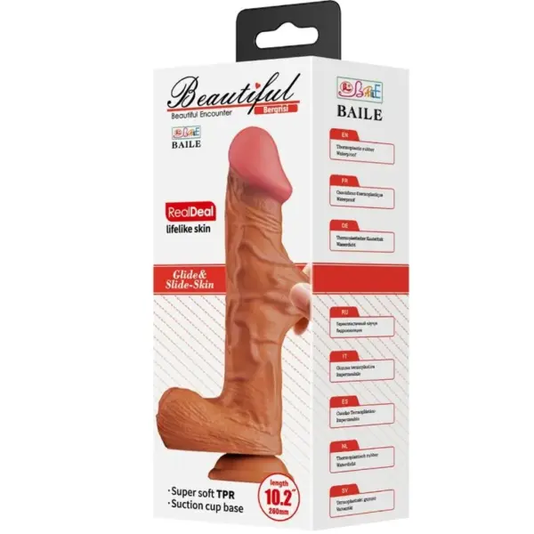 Baile - Dildo Realístico Curvo de 26 cm para Estimulación del Punto G - Imagen 6