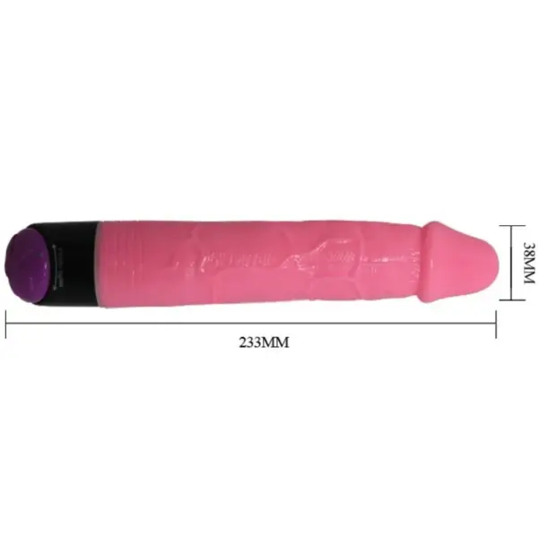 BAILE - Vibrador Realístico Colorful Rosa 23 cm - Imagen 8
