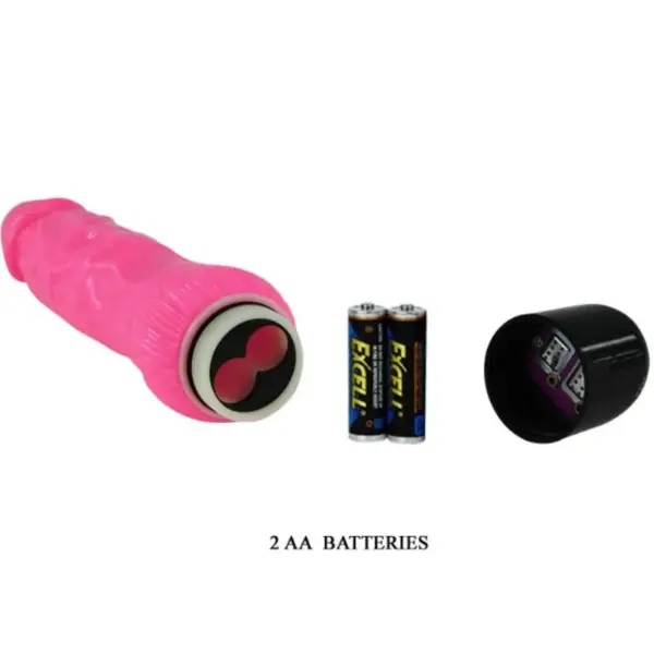BAILE - Vibrador Realístico Colorful Sex Rosa 24 cm - Imagen 3