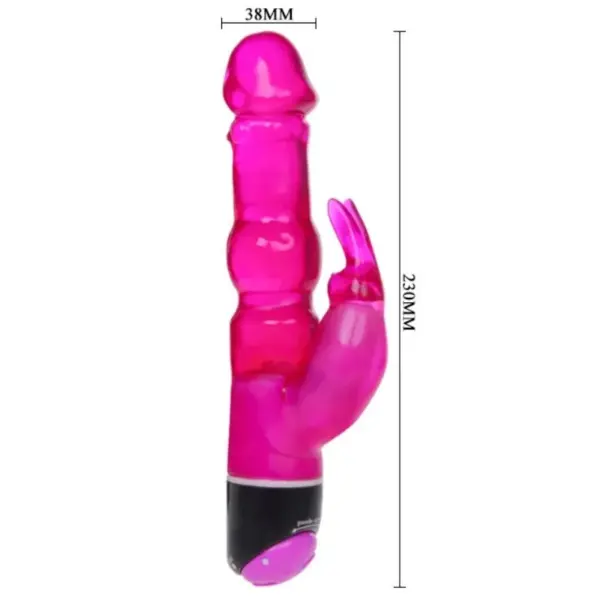 Waves of Pleasure - Vibrador rabbit lila 23 cm - Imagen 3