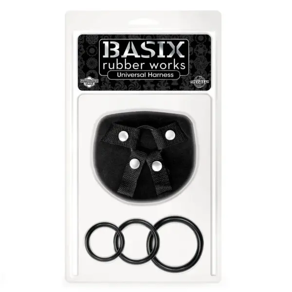 BASIX - Arnés Universal con 3 Anillas para Dildo