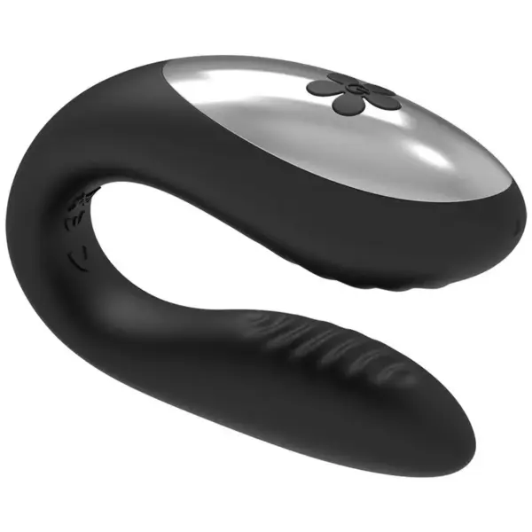 BRILLY GLAM - Vibrador para parejas con control remoto negro - Imagen 5