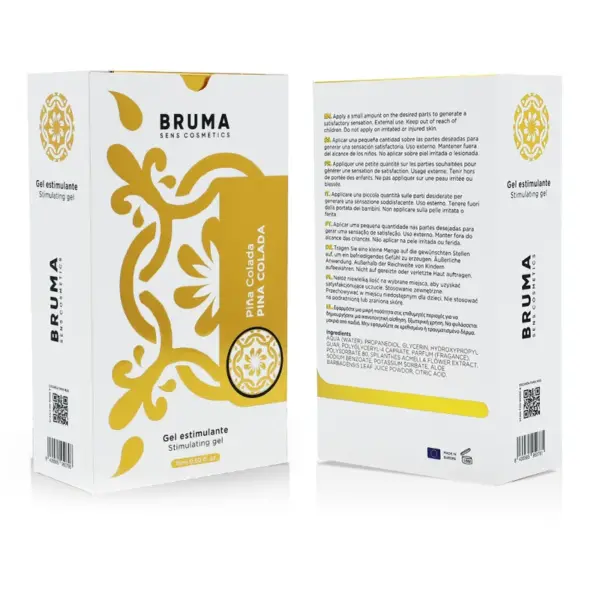 BRUMA - Orgasm Gel Sabor Piña Colada para Momentos Íntimos - Imagen 7