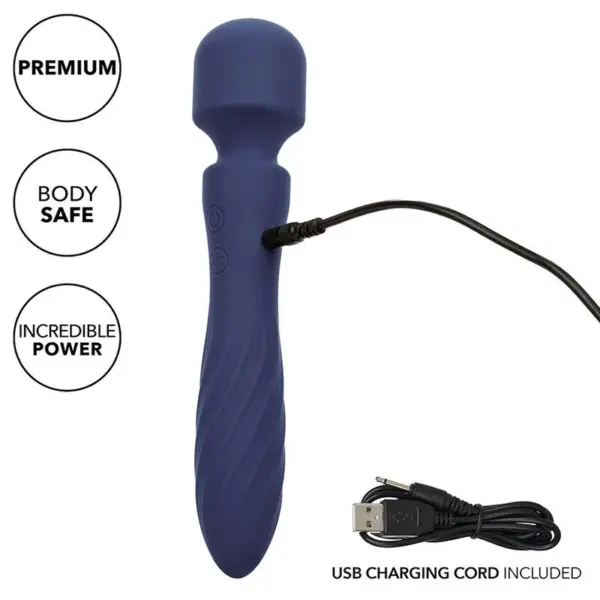 CalExotics - Charisma Mystique Masajeador Doble Motor Morado - Imagen 7