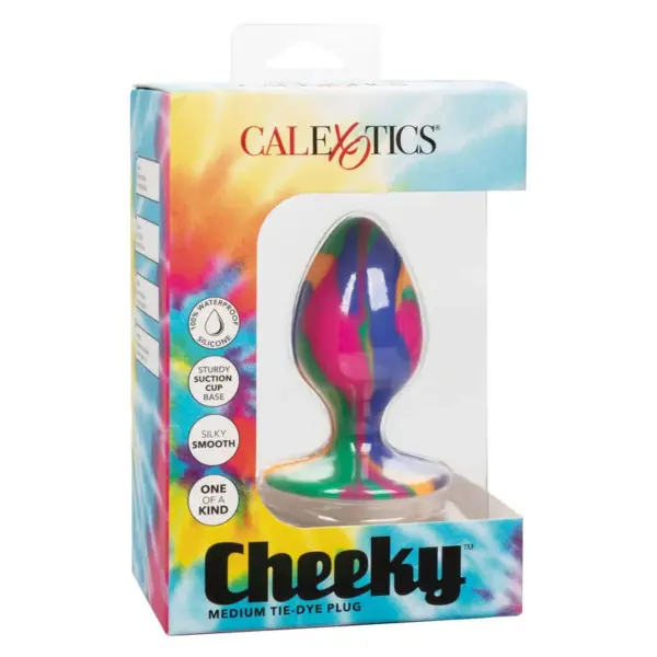 CALEXOTICS - Plug Anal Cheeky Medium Tie-Dye para Placer Aventura - Imagen 2