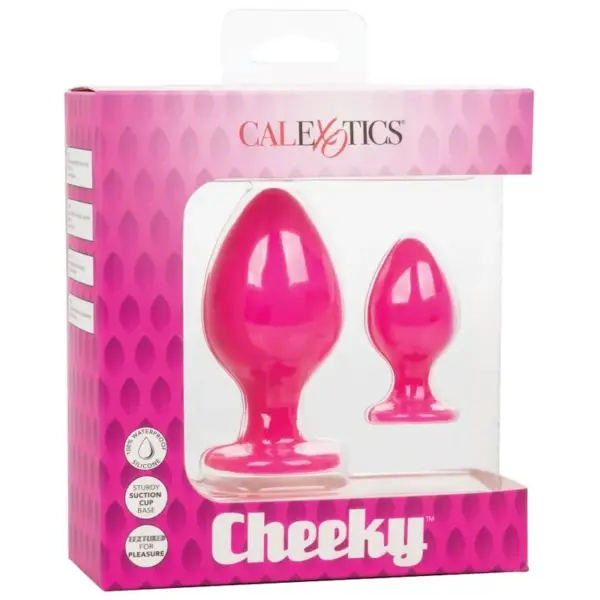 CALEXOTICS - Cheeky Plugs Anales Rosa para Diversión Segura y Placentera - Imagen 9