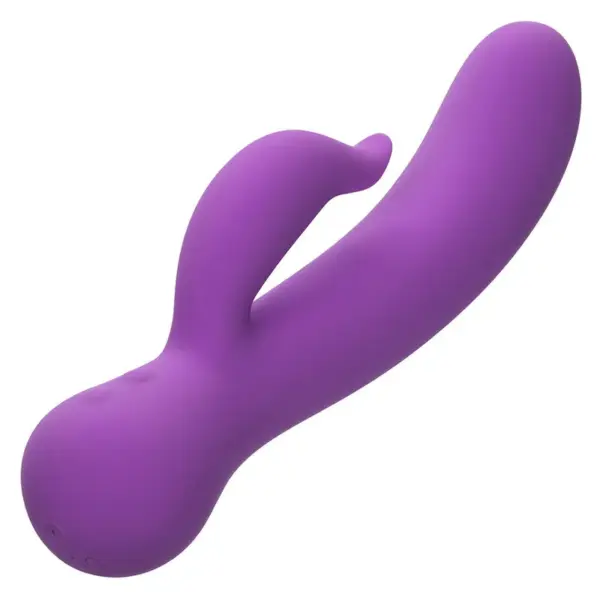 CALEXOTICS - First Time Vibrador Complaciente Recargable Morado - Imagen 3