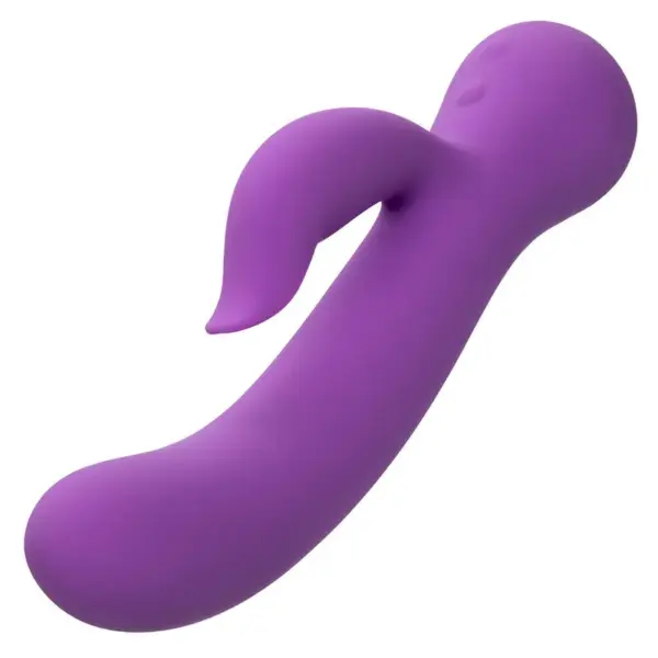 CALEXOTICS - First Time Vibrador Complaciente Recargable Morado - Imagen 4