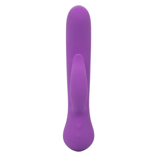 CALEXOTICS - First Time Vibrador Complaciente Recargable Morado - Imagen 5