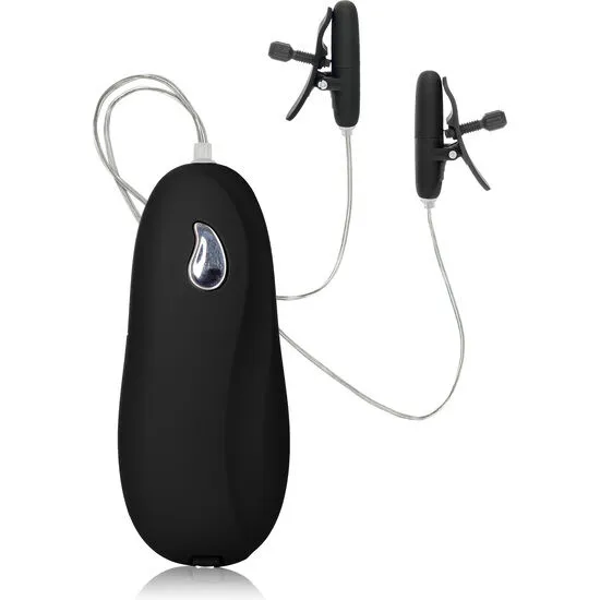 CALEXOTICS - Pinzas con Vibración Negro para Placer Erótico