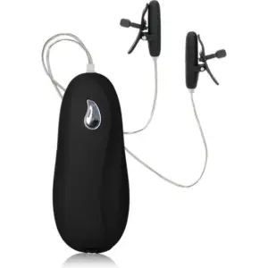CALEXOTICS - Pinzas con Vibración Negro para Placer Intenso