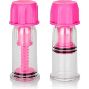 CALEXOTICS - Succionador de pezón con ajuste de vacío rosa