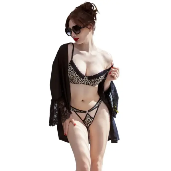 CHILIROSE - Bikini 2 piezas leopardo CR 4727 para desatar tu lado salvaje - Imagen 4