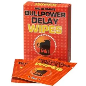 COBECO - Bull Power 6 Toallitas Retardantes para un Placer Prolongado