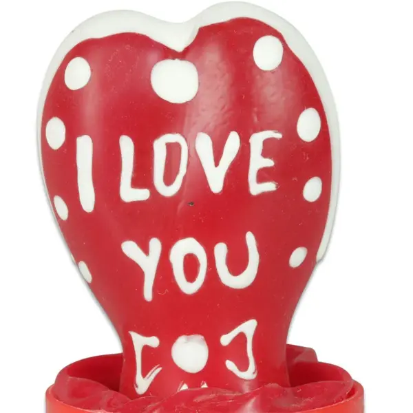 CONDOMERIE - PRESERVATIVO DECORATIVO PINTADO A MANO CORAZÓN - TE AMO MODELO 1 - Imagen 2