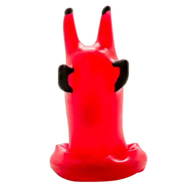 CONDOMERIE - PRESERVATIVO DECORATIVO PINTADO A MANO DIABLO ROJO - Imagen 3