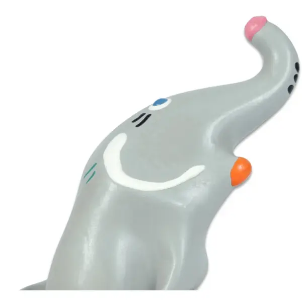 CONDOMERIE - PRESERVATIVO DECORATIVO PINTADO A MANO ELEFANTE MODELO 1 - Imagen 2