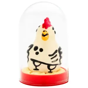 CONDOMERIE - PRESERVATIVO DECORATIVO PINTADO A MANO GALLO ENGREÍDO