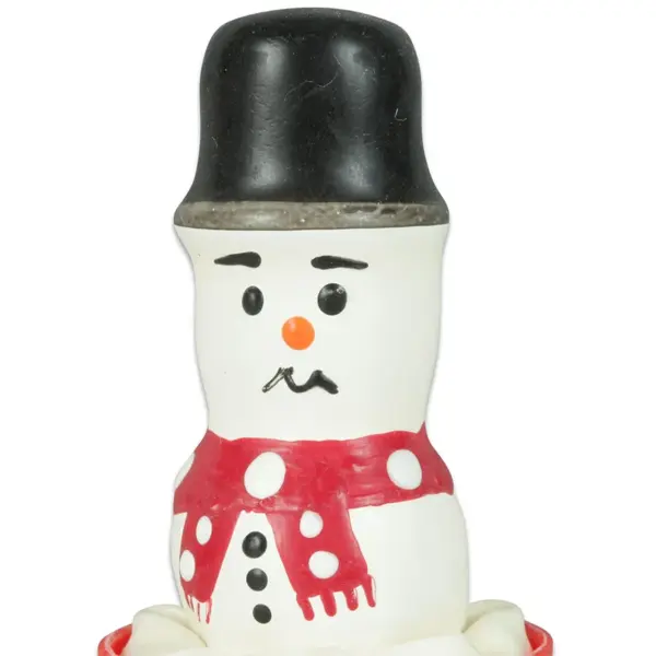 CONDOMERIE - PRESERVATIVO DECORATIVO PINTADO A MANO MUÑECO DE NIEVE - Imagen 4