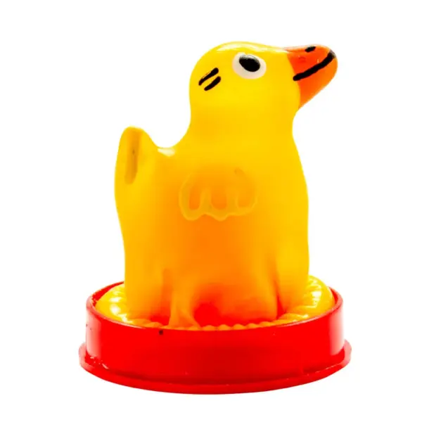 CONDOMERIE - PRESERVATIVO DECORATIVO PINTADO A MANO PATO - Imagen 4