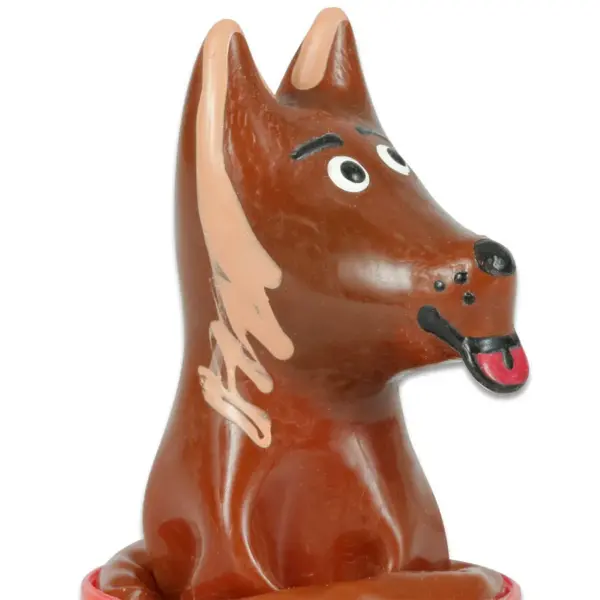 CONDOMERIE - PRESERVATIVO DECORATIVO PINTADO A MANO PERRO - Imagen 2