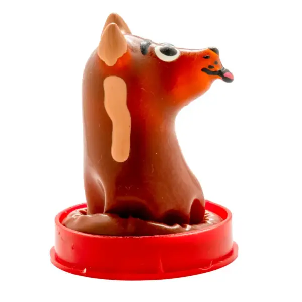 CONDOMERIE - PRESERVATIVO DECORATIVO PINTADO A MANO PERRO - Imagen 3