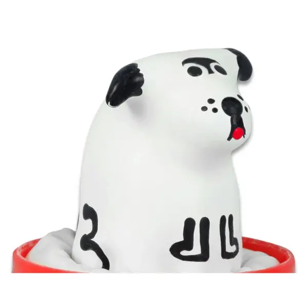 CONDOMERIE - PRESERVATIVO DECORATIVO PINTADO A MANO PERRO DÁLMATA - Imagen 4