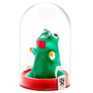 CONDOMERIE - PRESERVATIVO DECORATIVO PINTADO A MANO RANA MODEL 1