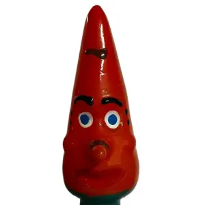 CONDOMERIE - PRESERVATIVO DECORATIVO PINTADO A MANO ZANAHORIA XL