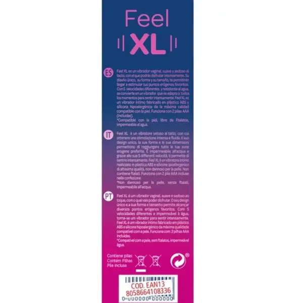 CONTROL - Feel XL Bala Vibradora: Placer a Otro Nivel - Imagen 3
