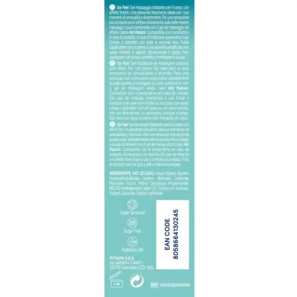 CONTROL - GEL 3 EN 1 ICE FEEL 200 ML para un Placer Refrescante - Imagen 2